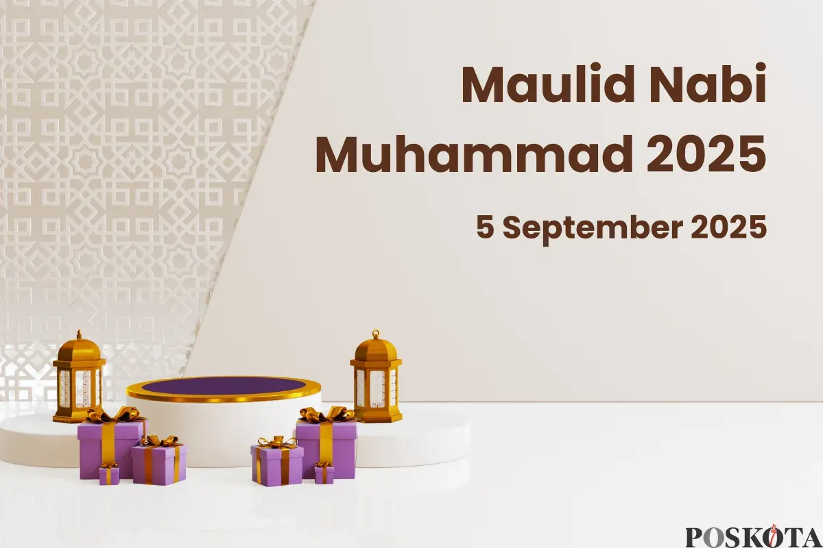 Maulid Nabi SAW Diperingati Jumat 5 September 2025, Begini Sejarah dan Amalannya (Sumber: Canva/Edited Muhammad Ibrahim)