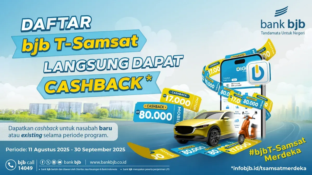 bank bjb T-Samsat Merdeka 2025. (Sumber: Dok. bank bjb)