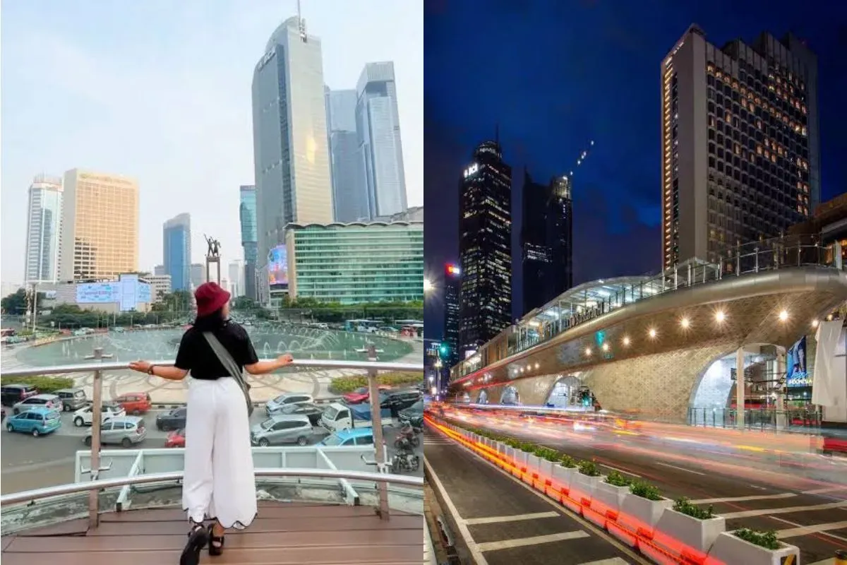 10 spot foto Instagrammable di Jakarta. (Sumber: kolase Instagram)