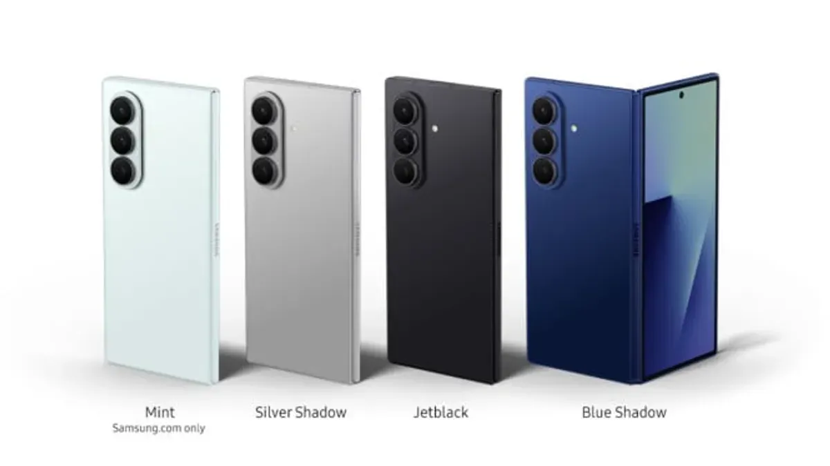 Perbandingan Samsung Galaxy Z Fold7 vs Samsung Galaxy Z Trifold. (Sumber: Dok/Samsung)