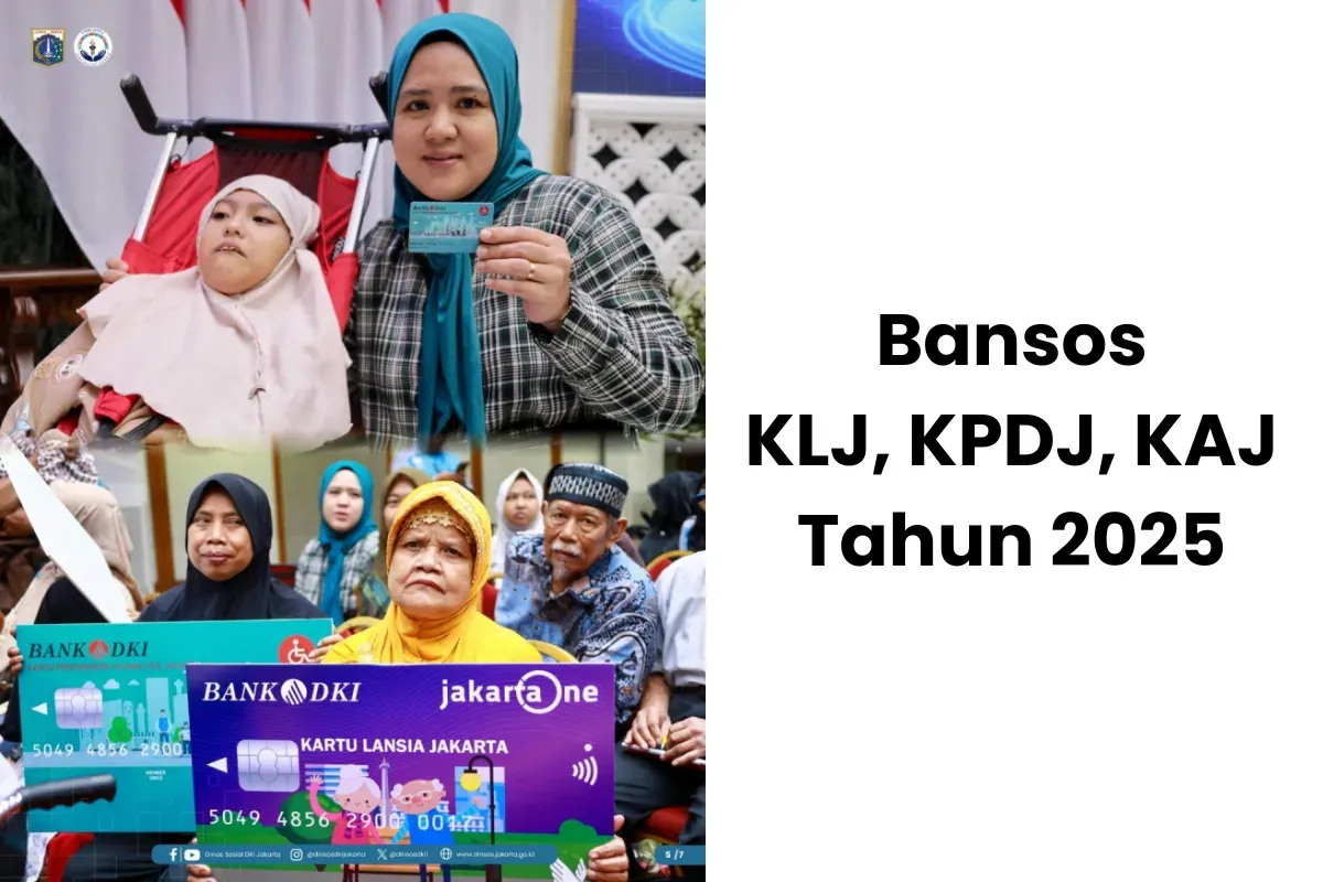 Bansos KAJ, KLJ, dan KPDJ Cair Lagi Bulan September 2025 (Sumber: Dinas Sosial DKI Jakarta)