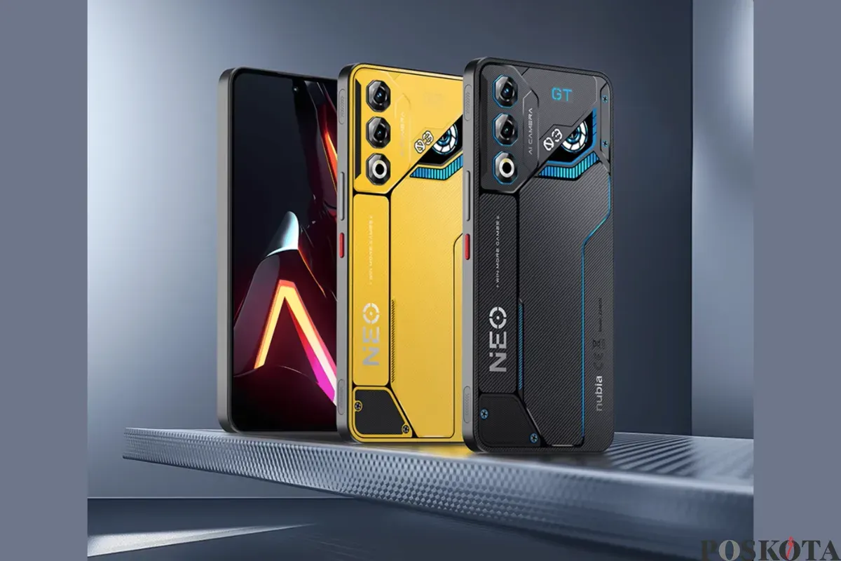 Salah satu daftar rekomendasi HP 2 jutaan terbaik di bulan September 2025, Nubia Neo 3 GT 5G. (Sumber: YouTube/GadgetIn)