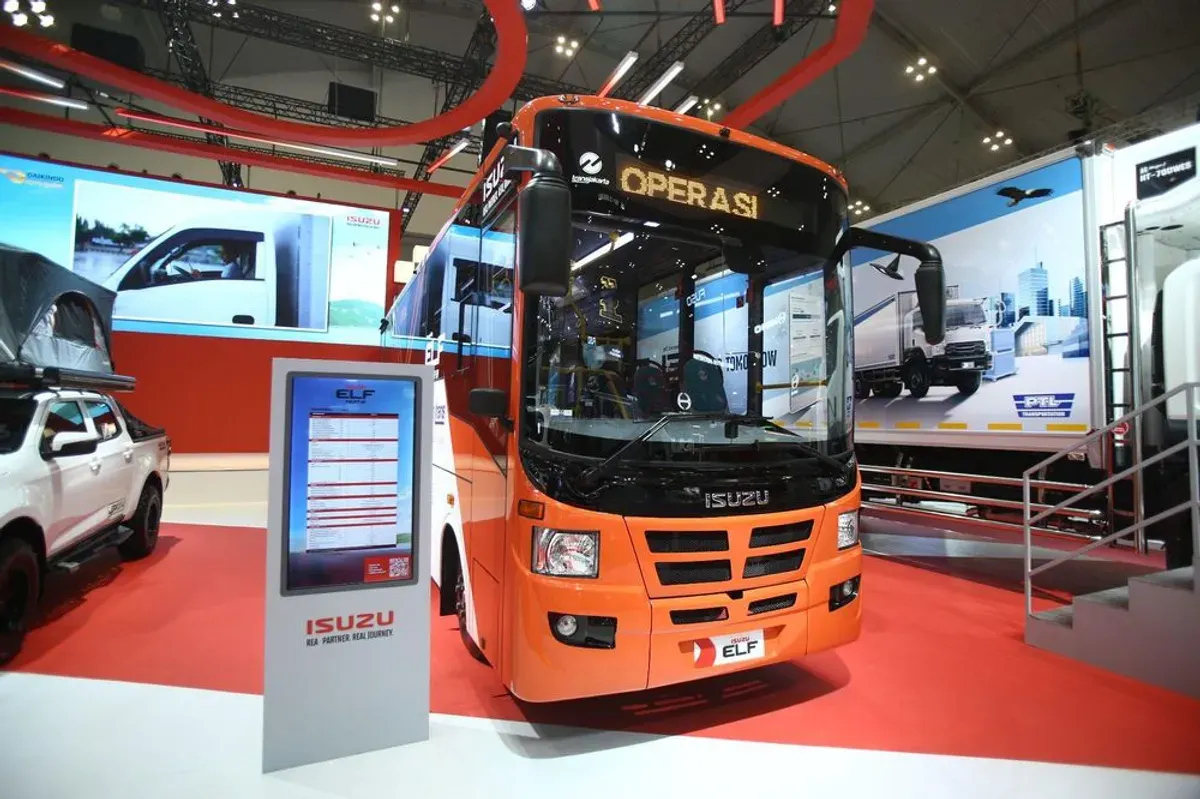 Isuzu optimis segmen bus dan dukungan kredit perbankan jadi harapan pemulihan akhir tahun. (Sumber: Dok. Isuzu)