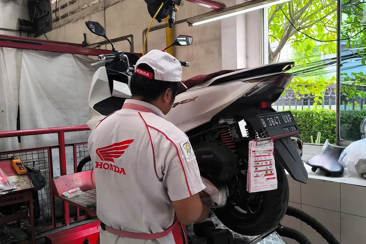 Ilustrasi 5 pengecekan motor agar tetap prima setelah melakukan perjalanan jauh (Sumber: PT Wahana Makmur Sejati)