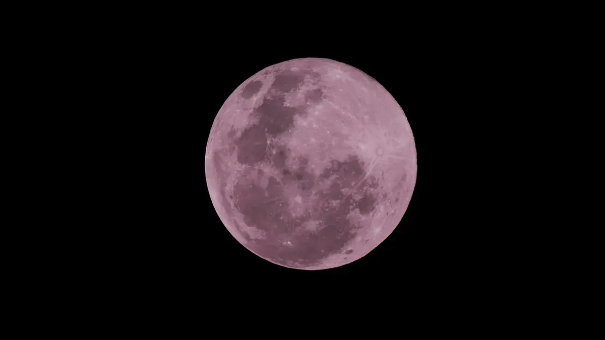 Ilustrasi - Fenomena Pink Moon dapat dilihat pada 1 dan 2 April 2026. (Sumber: Pexels/Luis Felipe)