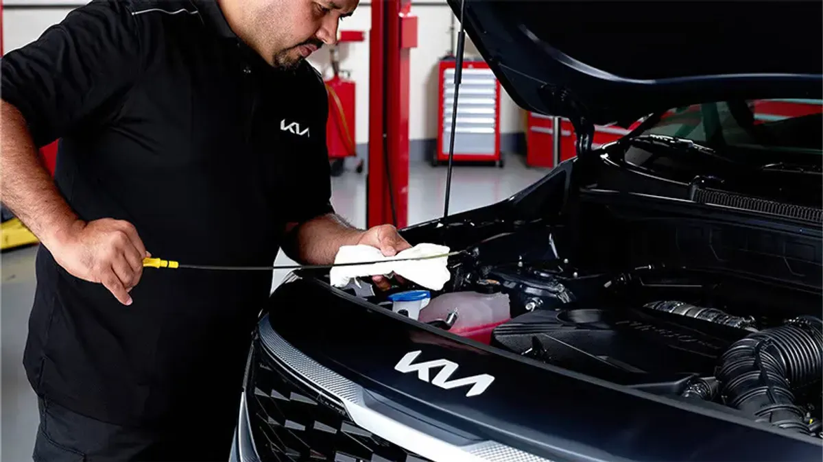 Ilustrasi komponen penting mobil yang harus dicek setelah mudik lebaran (Sumber: Kia)