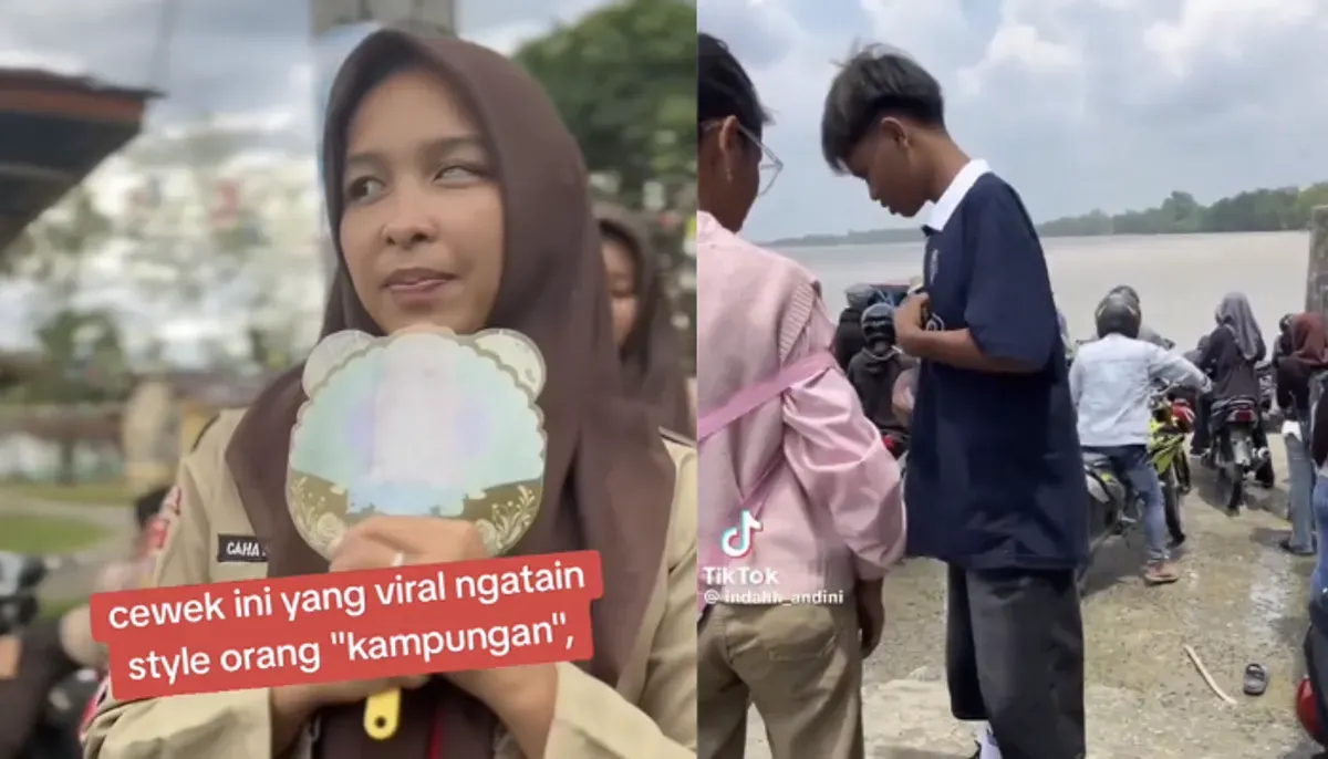 Video viral yang mengejek Fauzan 'outfit kampungan' memicu kecaman warganet. Pelaku akhirnya mengakui kesalahan, meminta maaf. (Sumber: TikTok/@devils.adv)