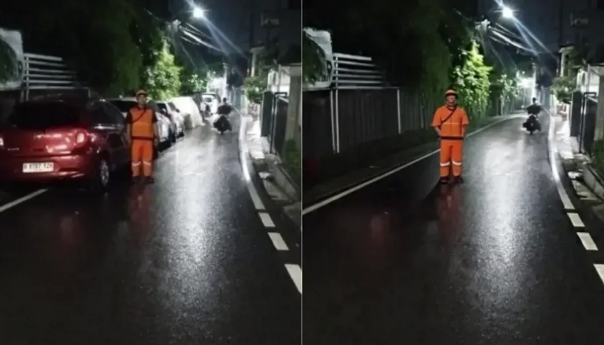 Laporan aduan JAKI diduga dimanipulasi dengan foto AI viral di media sosial. (Sumber: Threads/@seinsh)