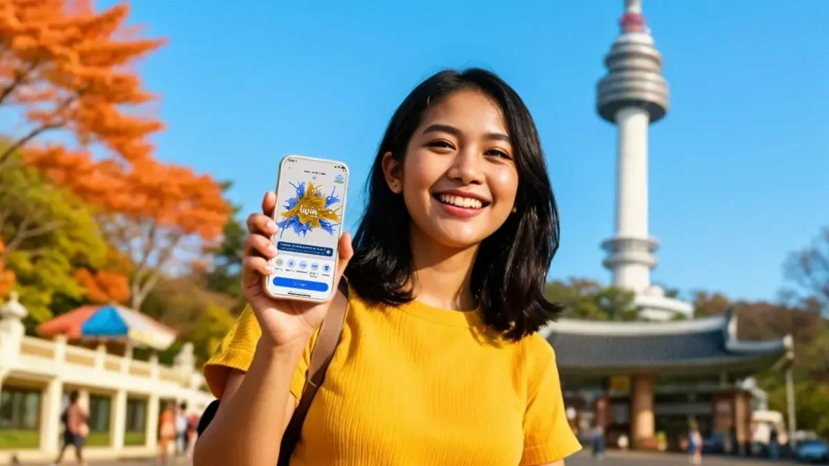 Livin by Mandiri Hadirkan Fitur QR Antar Negara di Korea Selatan. (Sumber: Dok. Bank Mandiri)