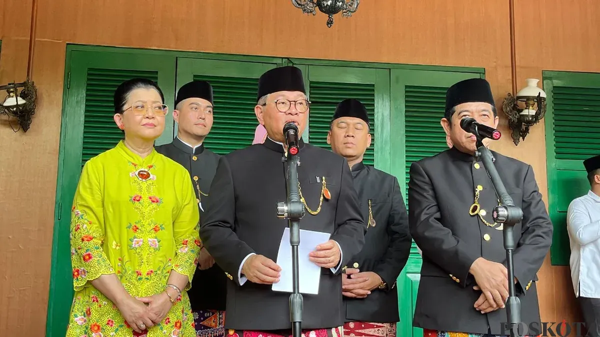 Gubernur Jakarta Pramono Anung di Lapangan Banteng, Jakarta Pusat, Sabtu, 11 April 2026. (Sumber: Poskota/M Tegar Jihad)