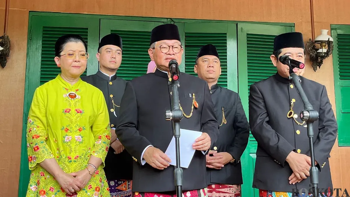 Gubernur Jakarta Pramono Anung di Lapangan Banteng, Jakarta Pusat, Sabtu, 11 April 2026. (Sumber: Poskota/M. Tegar Jihad)