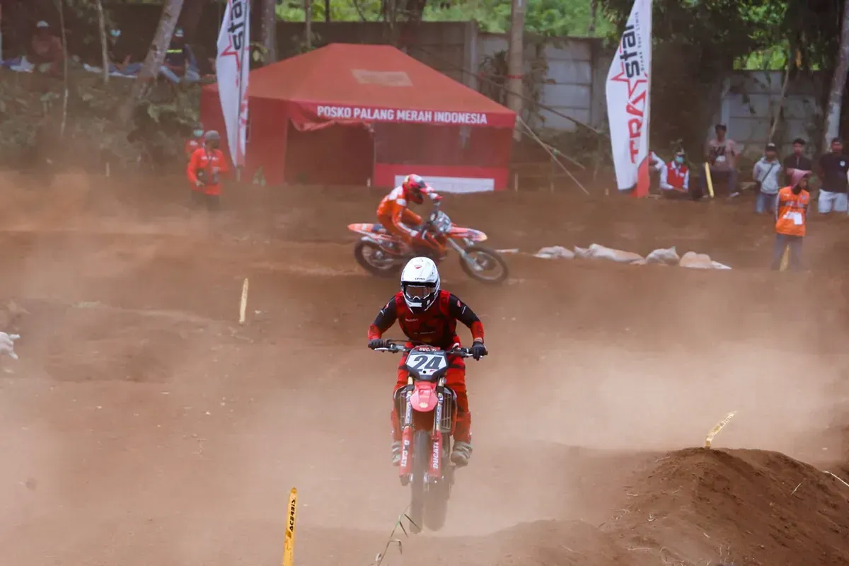 Ducati MX Team Indonesia tampil impresif di putaran pertama Kejurnas Motocross 2026 (Sumber: Ducati)