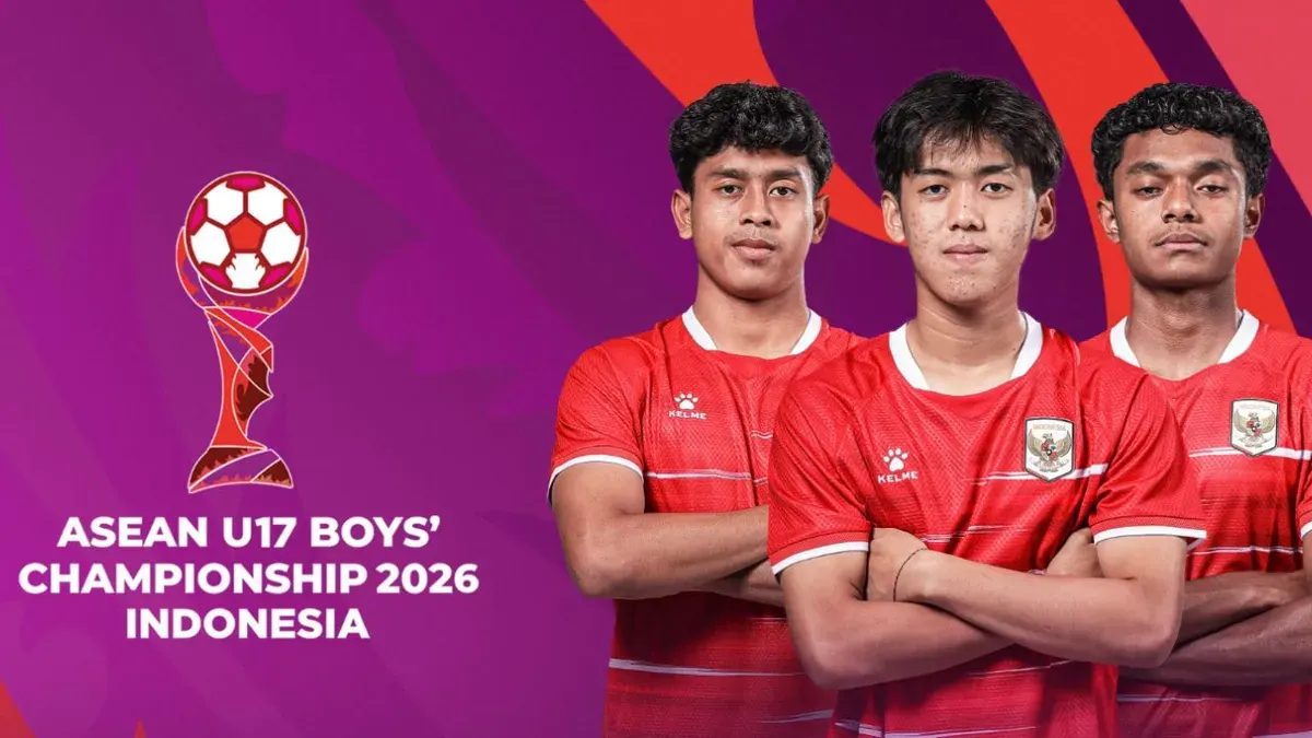 Jadwal siaran langsung Timnas U-17 Indonesia vs Malaysia di Piala AFF 2026. (Sumber: vidio.com)