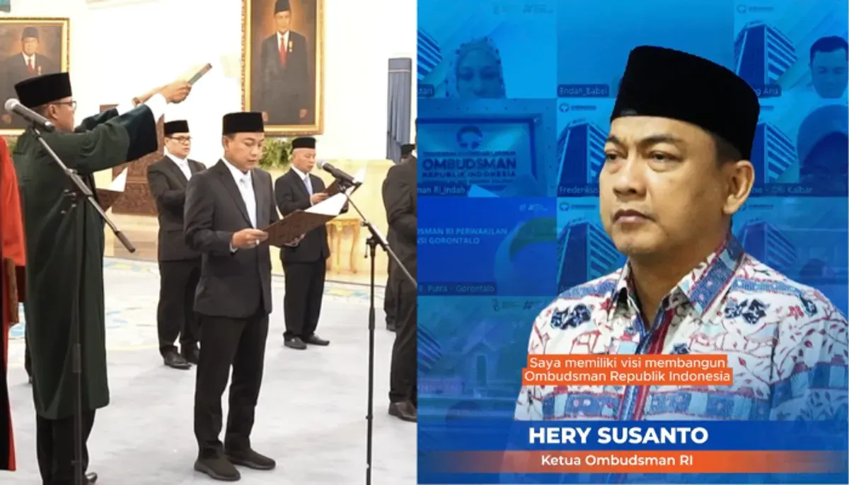 Siapa Hery Susanto? Ketua Ombudsman RI ini ditangkap hanya lima hari setelah dilantik. Simak profil, riwayat pendidikan, dan perjalanan kariernya di sini. (Sumber: Instagram/@ombudsmanri137)