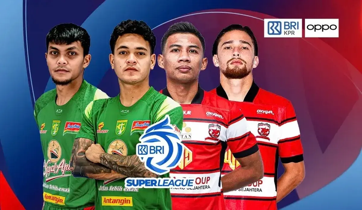 Live streaming Persebaya Surabaya vs Madura United di BRI Super League 2025/2026. (Sumber: Vidio.com)