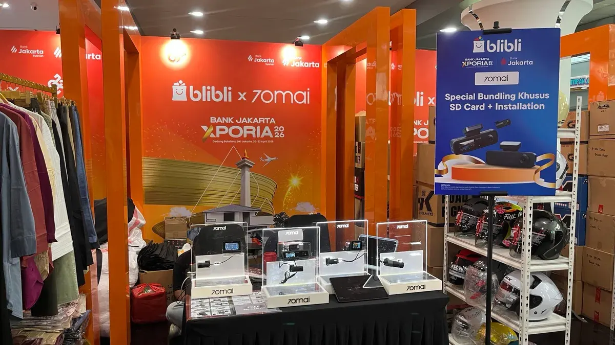 70mai berpartisipasi dalam HUT Bank DKI 2026 di Balai Kota Jakarta (Sumber: 70mai)