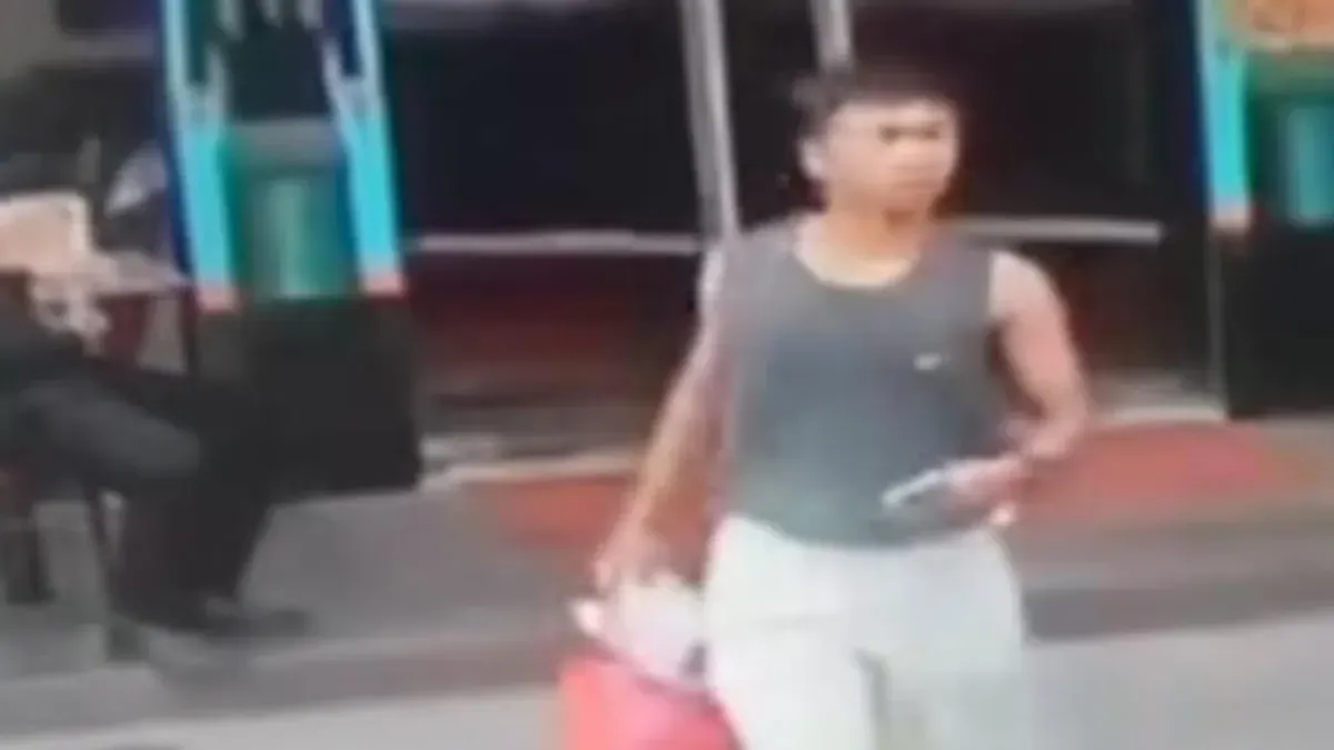 Aksi pencurian terjadi di Hotel Mira, kawasan Gunung Sahari, Sawah Besar, Jakarta Pusat, Kamis, 16 April 2026. (Sumber: Istimewa)