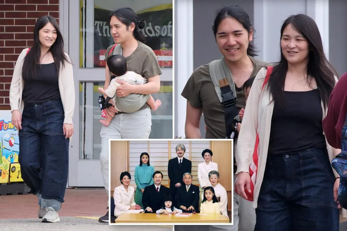 Putri Mako Komuro tengah menjadi perhatian publik internasional usai kini tinggal bersama suaminya, Kei Komuro, dan anak mereka di kawasan pinggiran New York. (Sumber: X/@nypost)