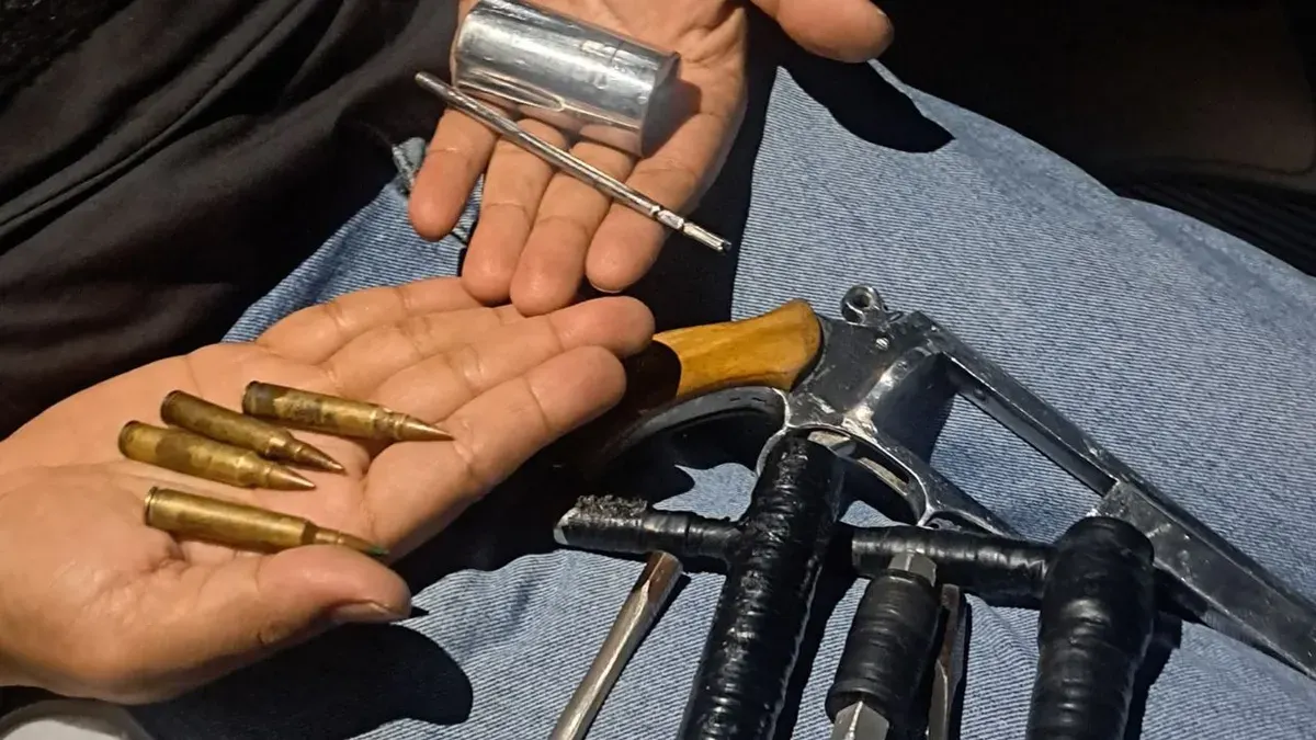 Barang bukti pelaku curanmor yang berhasil diamankan polisi. (Sumber: Istimewa)