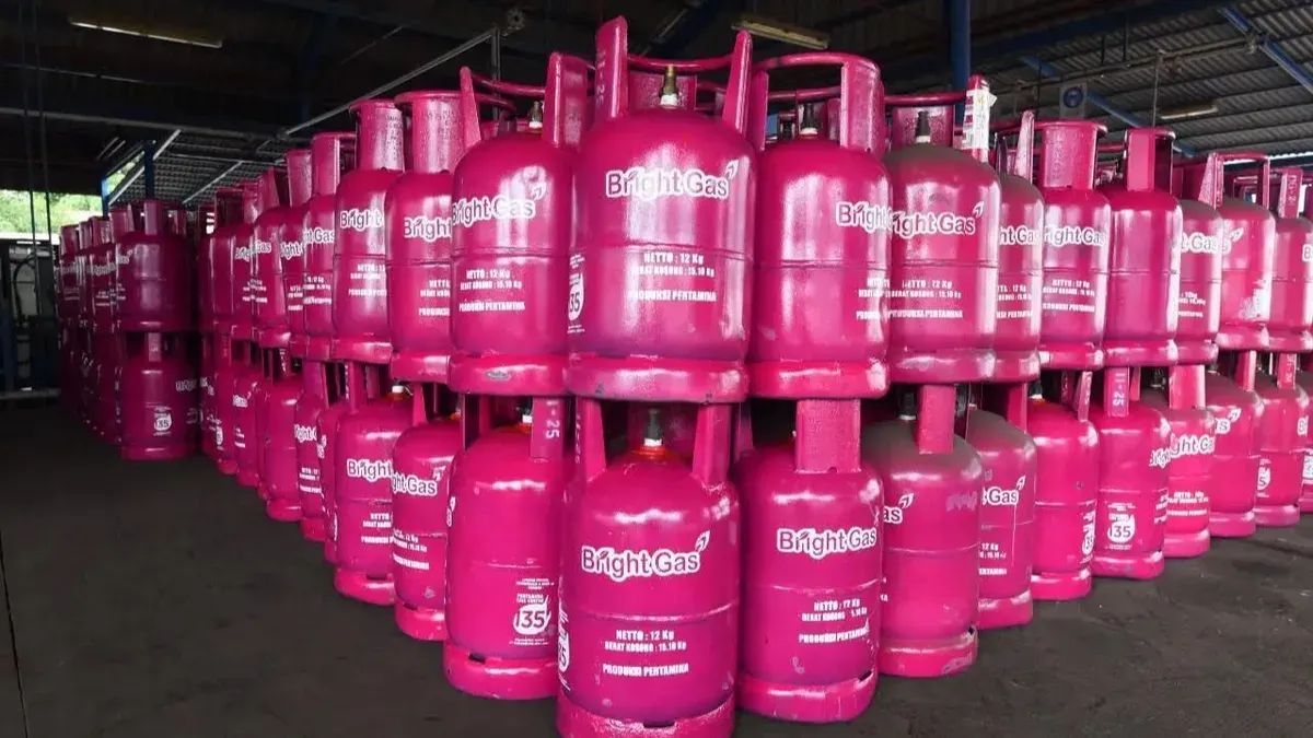 Ilustrasi Gas 12 Kg. (Sumber: Dok. Kominfo Pertamina)
