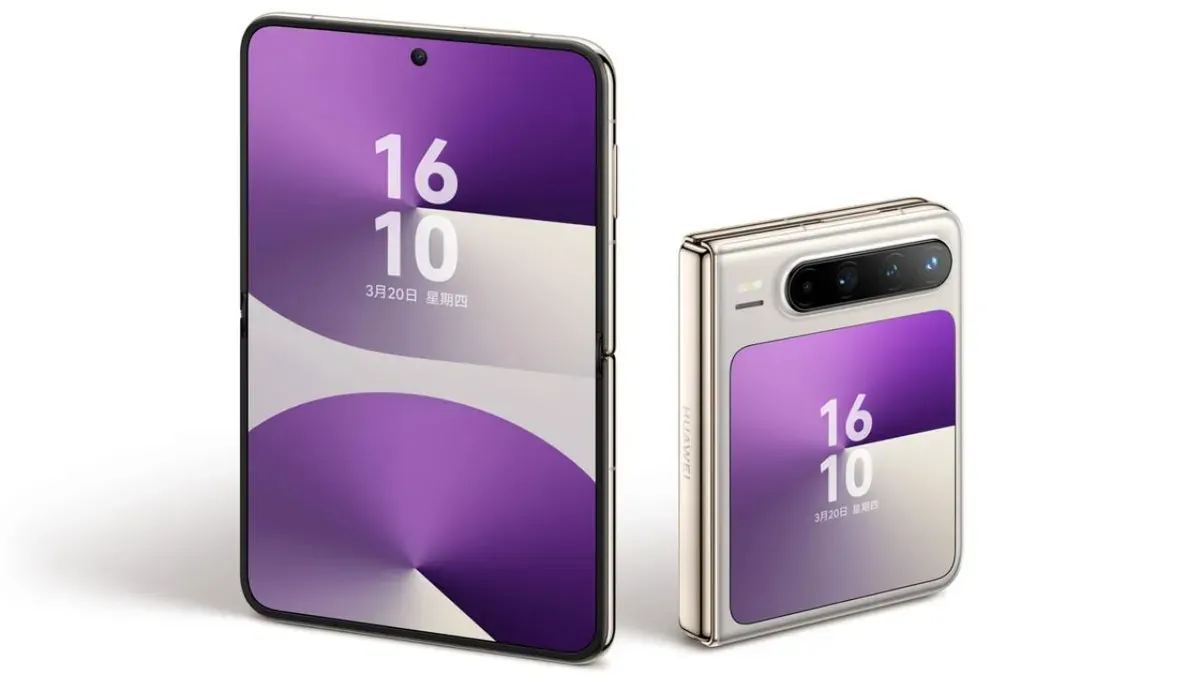 Review desain dan spesifikasi Huawei Pura X Max. (Sumber: X/@Cartidise)