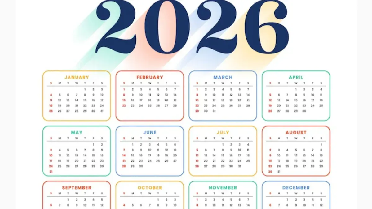Daftar libur long weekend Mei 2026. (Sumber: Freepik/Starline)