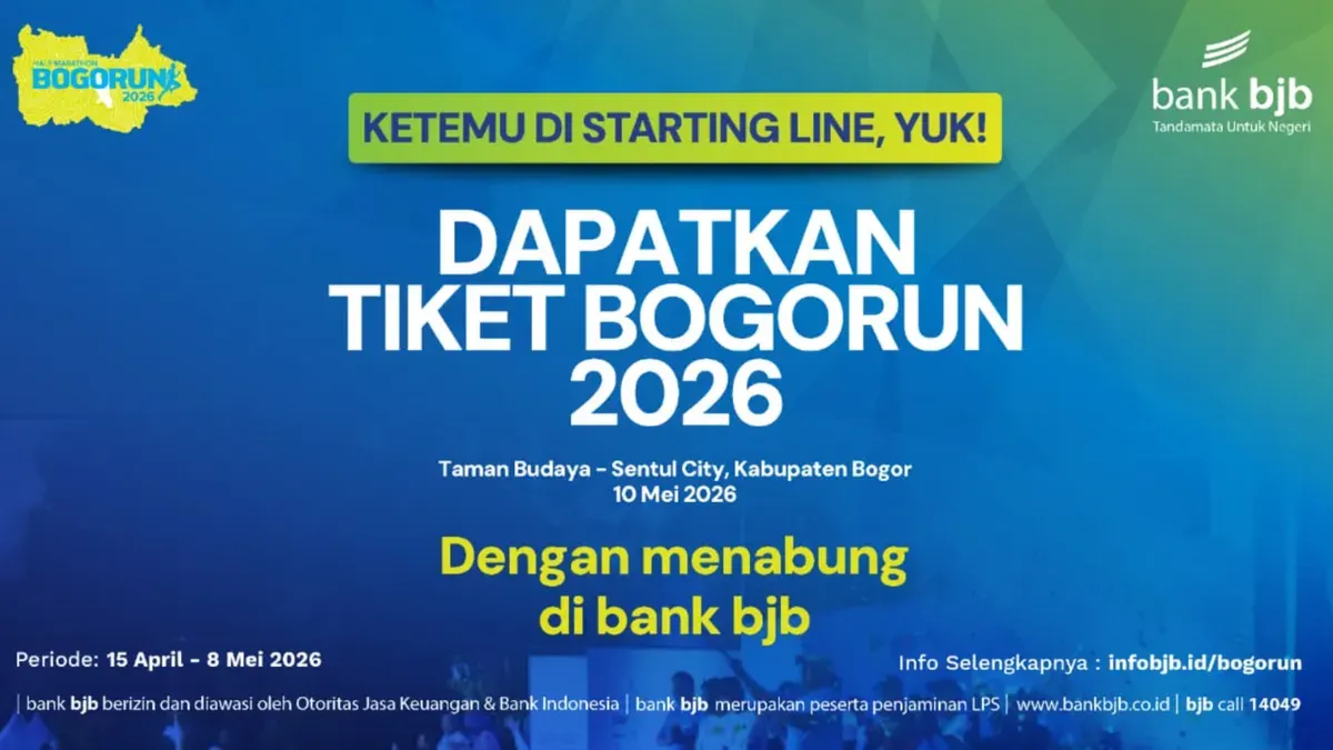 Ilustrasi Bogorun 2026 dari bank bjb. (Sumber: Istimewa)