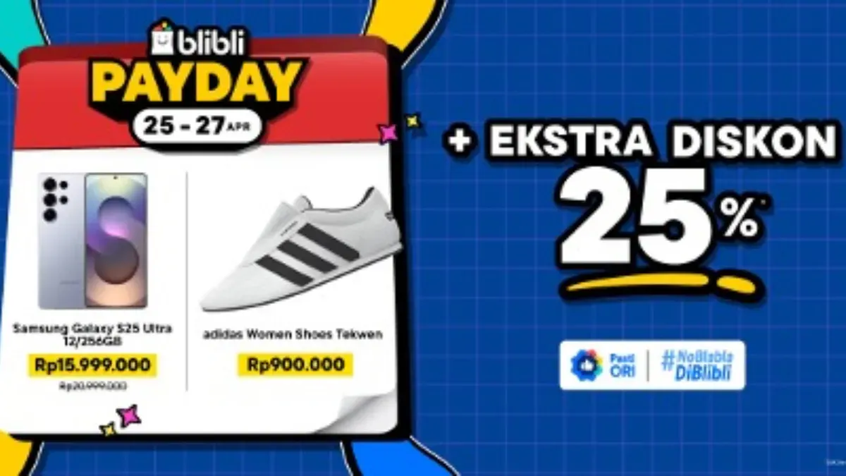 Ilustrasi payday Blibli. (Sumber: Istimewa)