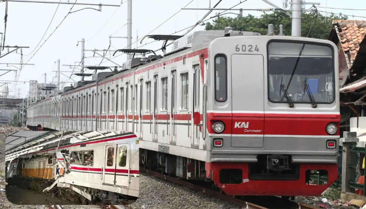 Gugatan Rp100 M ke PT KAI usai kecelakaan Bekasi.(Sumber: X/@manpixel9proxl)