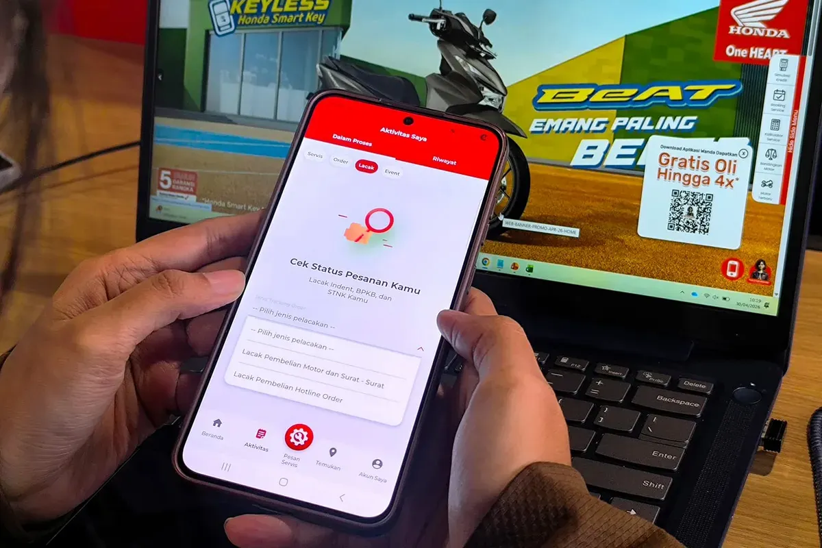 Fitur ‘Tracking Dokumen’ di Wanda untuk memantau motor dikirim, menunggu STNK selesai, hingga menanti BPKB terbit (Sumber: PT Wahana Makmur Sejati)