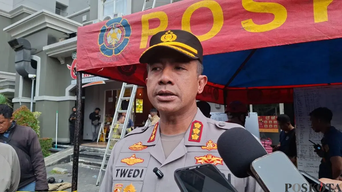 Kapolres Metro Jakarta Barat Kombes Twedy Aditya Benmyahdi. (Sumber: Poskota/Pandi Ramedhan)