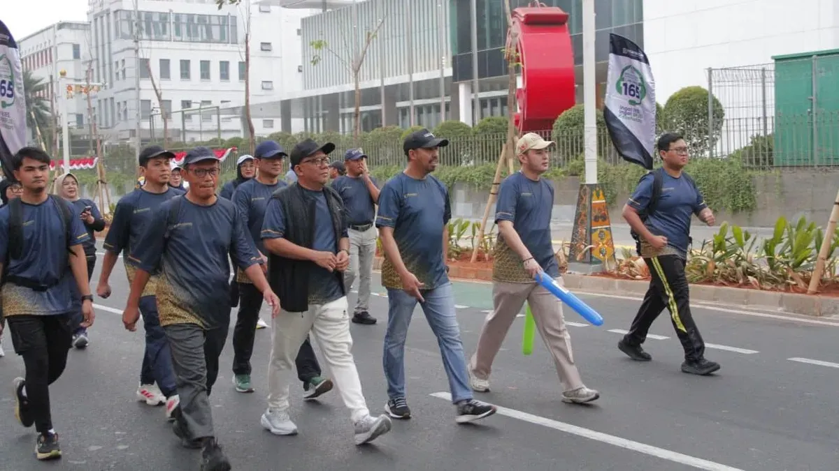 Fun Walk BPJS Kesehatan 2026 Seri #2 di kawasan CFD Jalan H.R. Rasuna Said, Jakarta Selatan, Minggu, 2 Agustus 2026. (Sumber: Dok. Istimewa)