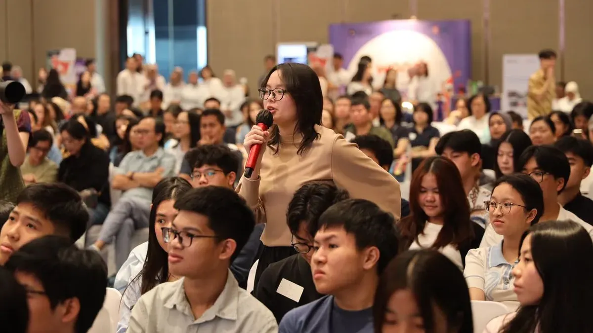 Pre-Departure Gathering PPI Hong Kong 2026 di Ballroom Menara BNI Pejompongan, Jakarta, Sabtu, 1 Agustus 2026. (Sumber: Dok. Istimewa)