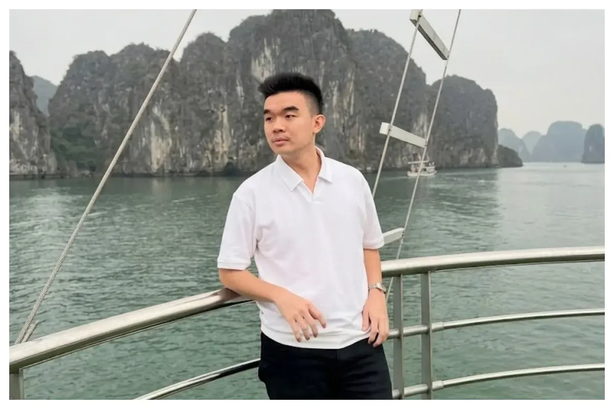 Content creator Emanuel Bryan alias Ebemartono menjadi sorotan publik setelah konten yang dibuat di ajang GIIAS 2026 menuai kritik. (Sumber: Instagram/@ebemartono)