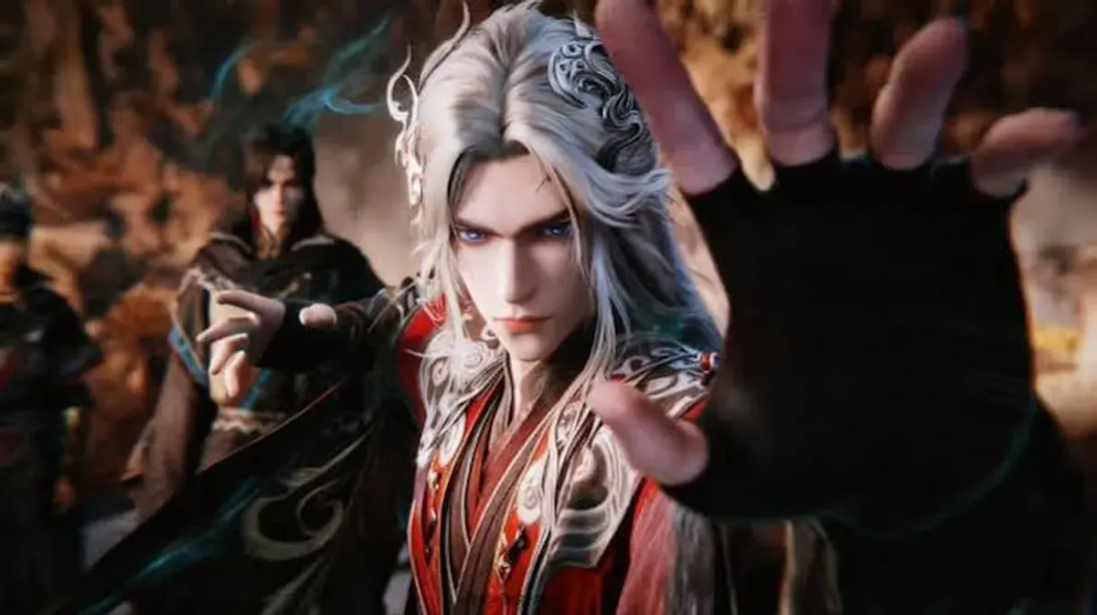 Wang Lin dalam trailer Renegade Immortal: Battle of Immortal Slayer yang dijadwalkan tayang di Tencent Video. Hingga awal Agustus 2026, tanggal rilis resminya masih menunggu pengumuman dari pihak Tencent. (Sumber: IMDB)