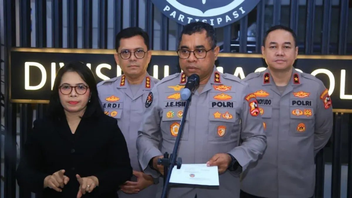 Kepala Divisi Humas Polri Irjen Johnny Eddizon Isir. (Sumber: Dok. Istimewa)