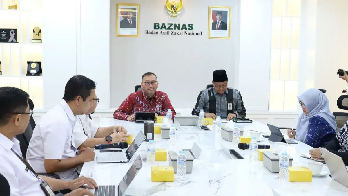 Audiensi Baznas dan Kemensos di Gedung Baznas RI, Kebon Manggis, Matraman, Jakarta Timur, Selasa, 4 Agustus 2026. (Sumber: Dok. Istimewa)