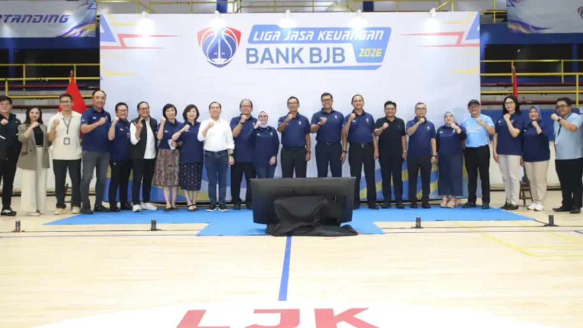 Pembukaan Liga Jasa Keuangan bank bjb 2026. (Sumber: Istimewa)