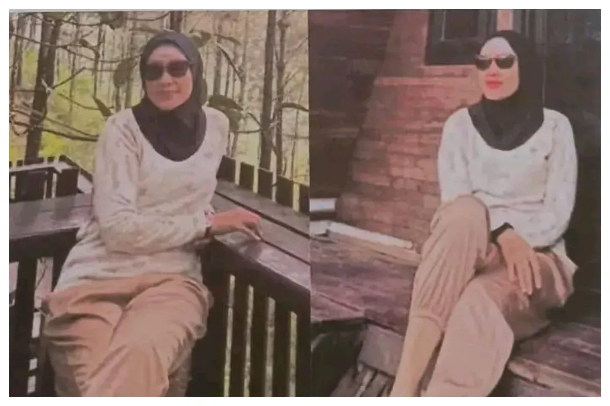 Sosok Maliya Finda, pendaki asal Surabaya berusia 51 tahun yang ditemukan meninggal dunia di dasar jurang Gunung Piramid, Bondowoso, setelah sempat dilaporkan hilang bersama pemandu lokal. (Sumber: X/@NaraSenyap)