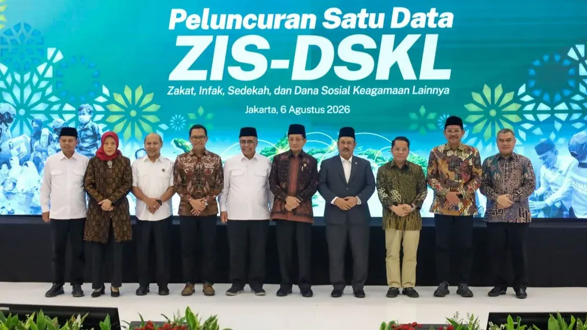 Peresmian Data Tunggal Sosial dan Ekonomi Nasional (DTSEN) di Kuningan, Jakarta Selatan. (Sumber: Dok. Istimewa)