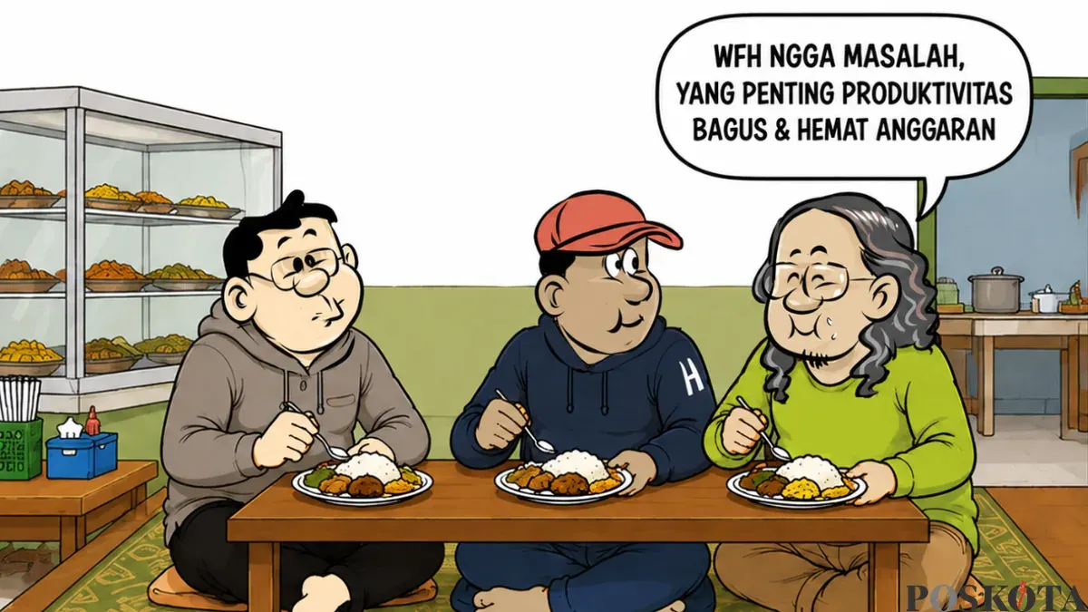 Ilustrasi Obrolan Warteg, Jumat, 7 Agustus 2026. (Sumber: Poskota/Arif Setiadi)