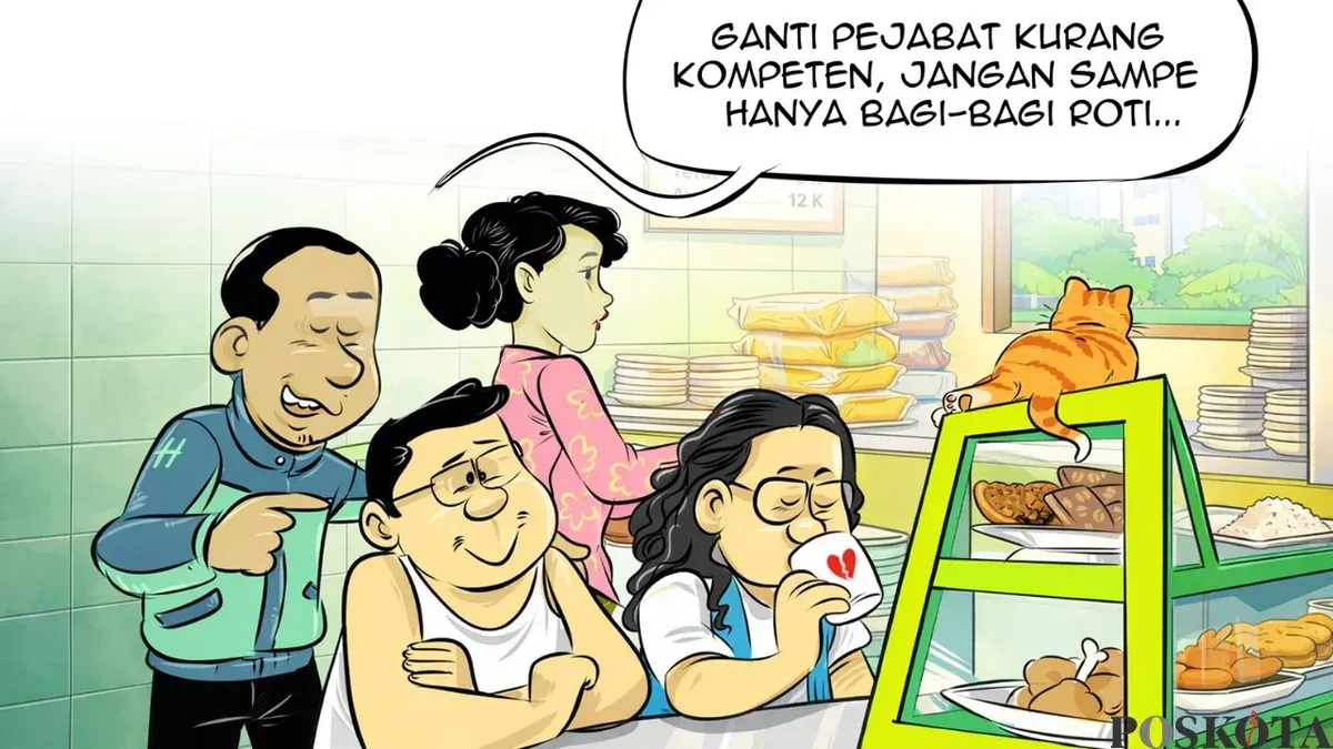 Obrolan warteg hari ini, Sabtu, 8 Agustus 2026. (Sumber: Poskota/Arif Setiadi)