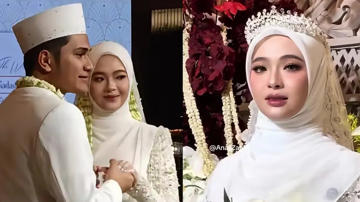 Akun Instagram Ning Najma Tsuroyya ramai dicari publik setelah kabar pernikahannya dengan Kadam Sidik. (Sumber: Instagram/@pn_230_ dan @anaszahrin)