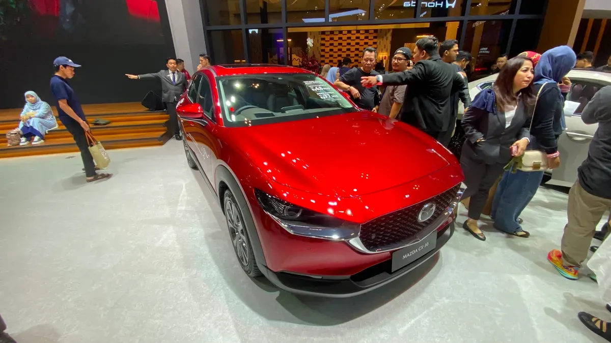 Mazda CX-30 di GIIAS 2026 (Sumber: Poskota/Herdyan Anugrah)