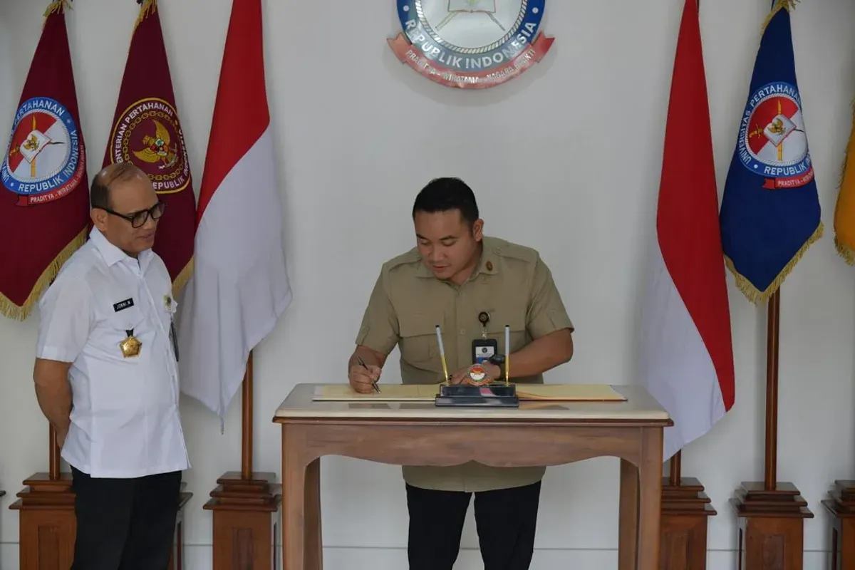 CEO Republikorp Norman Joesoef disebut-sebut diproyeksikan untuk menduduki posisi Wakil Menteri Pertahanan (Wamenhan) RI. (Sumber: X/@Kemenhan_RI)