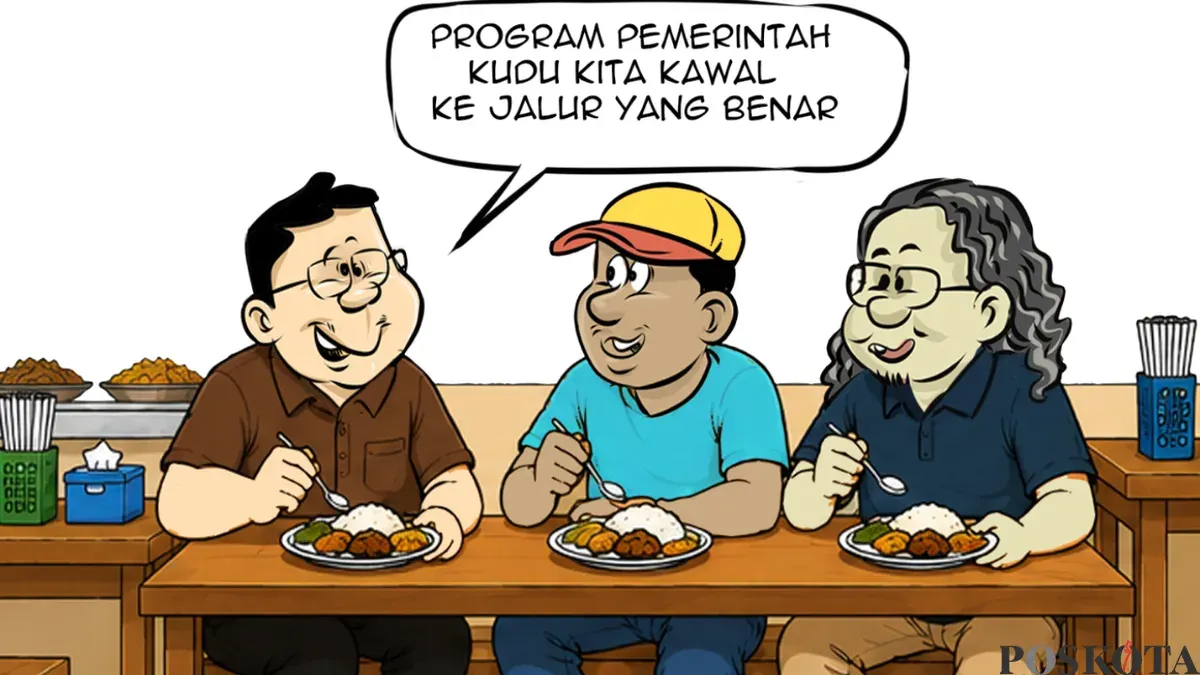 Ilustrasi Obrolan Warteg, Senin, 10 Agustus 2026. (Sumber: Pos Kota/Arif Setiadi)