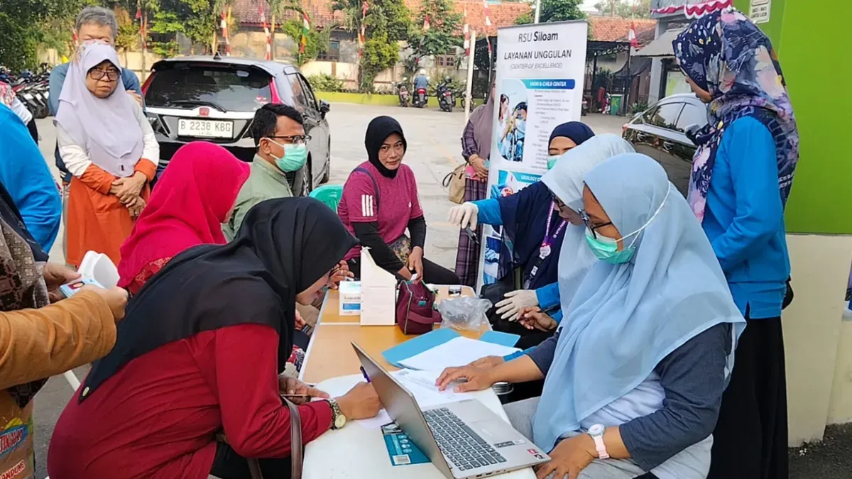 Kegiatan PROLANIS yang digelar Puskesmas Mustikasari pada Jumat-Sabtu, 7-8 Agustus 2026. (Sumber: Istimewa)