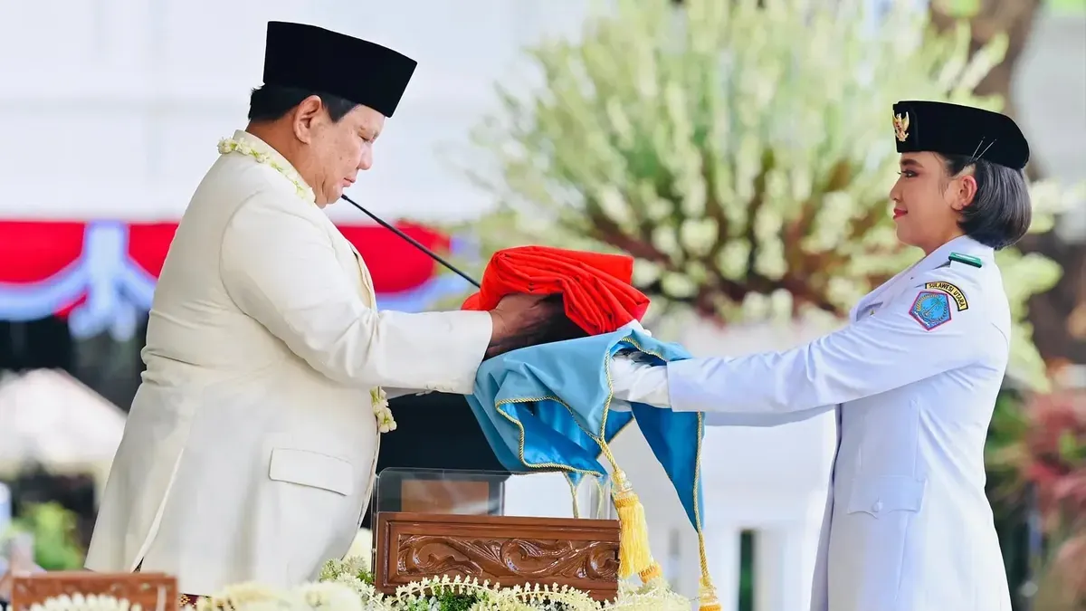 Ilustrasi - Link download logo HUT RI dan Susunan upacara 17 Agustus. (Sumber: Kemensetneg)