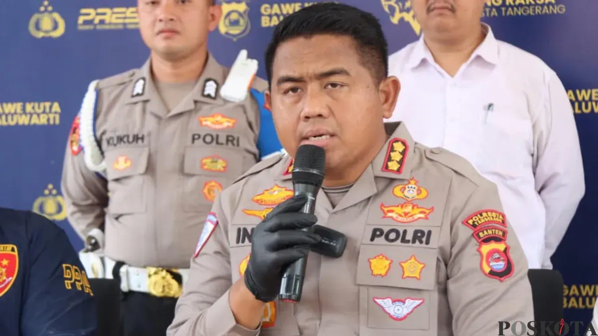 Kapolresta Tangerang, Kombes Pol Andi Muhammad Indra Waspada Amirullah. (Sumber: Pos Kota/Veronica)