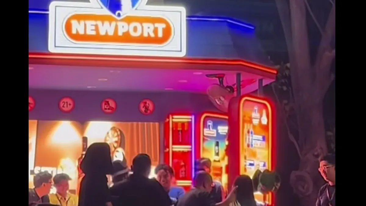 Brand miras Newport dikecam publik usai mengadakan challenge atau tantangan hafalan Alquran berhadiah minuman keras. (Sumber: Threads/Hilmi Firdausi)